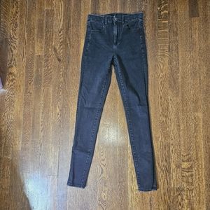 Black American Eagle Jean Leggings 4 XLONG